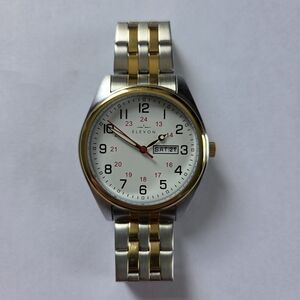 Two-Tone Men’s Watch - White Dial